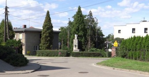 Pomnik Racibórz ulica Myśliwska